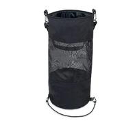 BDKMMS Boat Trash Bag, Portable & Foldable Garbage Mesh Container with Bundle Rope, Reusable Boats Storage for Boat Kayak Camper