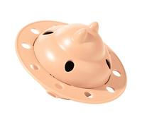 BDKMMS Dog Slow Feeder Toys, UFO-Shaped Dog Chew Toys, Bite Resistant Hollow Pet Treat Dispenser Toy for Dogs Cats