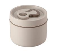 BDKMMS Fishing Bait Container, Stainless Steel Bait Bucket with Thickened Silicone Sealing Ring, Compact Worm Storage for Fishing, Keeping Worm Fresh & Alive