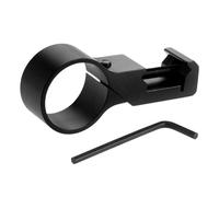 BDKMMS Flashlight Holder, 25.4mm Aluminium Alloy Torch Clip Holder Torchlight Barrel Clamp Mount for Rifles, Shotguns and Pistols