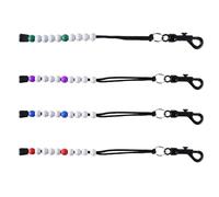 BDKMMS Golf Beads Counter, 4PCS Lightweight Golf Beads Score Counter Portable Golf Stroke Score Counter for Referee Scorekeeper