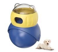 BDKMMS Interactive Cat Toy, Tumbler Owl-Shaped Dog Chew Toys with Adjustable Leakage Hole, Slow Feeder Dispenser for Indoor Cats Kitten Dogs