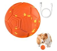 BDKMMS Interactive Dog Ball, Smart Moving Bouncing Dog Ball Pet Jumping Rolling Balls for Medium and Large Dogs