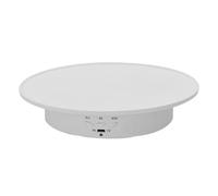 BDKMMS Rotating Display Stand, 7.87inch/17.6lbs 360° Motorized Spinning Bracket Electronic Jewellery Display Turntable for Product Showing Jewelry, Watch, 3D Models, Cake