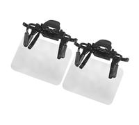BDKMMS Shooting Glasses Blinders, 2PCS Resin Archery Glasses Clip Occluders Lightweight Shooting Glasses Eye Masks for Archery Target Assistance