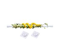 BDKMMS Snake Climbing Stick, 11.8-19.1Inch Adjustable Snake Enrichment Branch Jute-Wrapped Terrarium Climbing Toy for Ball Python, Corn Snakes, Reptiles, Gecko