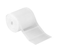 BDKMMS Translucent Curtain Rod Tape, 10.9Yards Nylon Pleat Drapery Glide Tape Smooth Curtain Sliding Adhesive Strips for DIY Curtains
