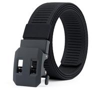 BDKMMS Work Belt, Heavy Duty Belt With Adjustable Buckle Elastic Web Belts for Men