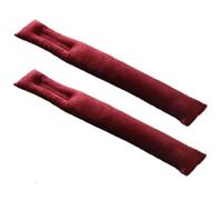 BDLCAI Universal Car Seat Gap Fillers for Lexus IS 250C 2009-2010, Suede Material Vehicle Mounted Gap Leak Proof Filling Strip,Wine red