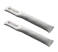 BDLCAI Universal Car Seat Gap Fillers for VW T-Roc 2017-2025, Suede Material Vehicle Mounted Gap Leak Proof Filling Strip,White