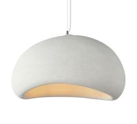 BDLINGAAS Pendant Light, Resin Pendant Lamp Nest Shape Dome Hanging Lamp, Ceramic Pendant Lighting Vintage Chandeliers