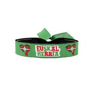 BDM Basque Country Bracelet, Basque Country Flag, Basque Country Flag, Vitoria, Donostia HD Embroidered Woven Fabric, Interwoven Fabric, Triskel, Adjustable Men and Women, 27 cm