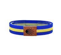 BDM Camino de Santiago, Camino de Santiago Bracelet, Scallop Accessories Kit Guide of the Way, silver, 15x1x15 centímetros