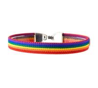 BDM Gay, LGBBI, Lesbian, LGBT, Trans and Rainbow Pride Bracelet. Choose Size, Medium, hypoallergenic material