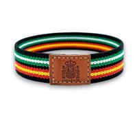 BDM Men's and women's fabric bracelets featuring the Spanish and Andalusian flags or Betis football team. Nautical, elastic.