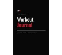 BDM Performance Workout Journal: Undated Gym Log Book & Fitness Planner - Track Workouts, Personal Records, Body Measurements & Progress (72 Sessions)