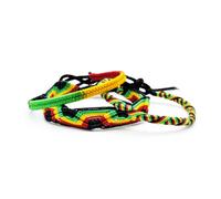 BDM - Rasta Bracelet with Elastic Thread, Rasta Flag, Hippie, Bob Marley, Jamaica, 18-20cm, N/D, N/D