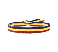 BDM Romania Flag Bracelet Romanian Danube Bracelet Adjustable for Men Women