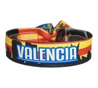BDM Valencia Fabric Bracelet | Fallas and Senyera Design | Accessories Fallero and Fallera | Valencian Bracelet for Men and Women | Keepsake and Gift of the Valencian Community