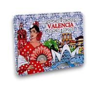 BDM Valencia Fridge Magnet | 3D Ceramic Design | City of Arts and Sciences and Miguelete | Memory of Spain - Model 3