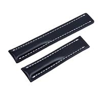 BDNJN 22/24mm Fit for Breitling Strap Italy Genuine Leather watch band Premier B01 Colt Chronograph Avenger AVIATOR 8 316L buckle