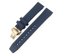BDNJN For Tissot 1853 Seastar T120 T114 Watchband Rubber Sport Diving Black Blue Soft Watch Strap Silicone Rubber 19mm 20mm Watchband