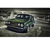 BDP Motorsport VW Golf GTI Mark 1 Mk 1 (1) XXL ONE PIECE NOT SECTIONS! Over 1 Meter Wide Glossy Poster! ***UK SELLER - SAME DAY SHIPPING***