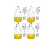 BDP5D Fermentation Balloon + Stopper + Fermentation Tube + Clip Cap Set of 4