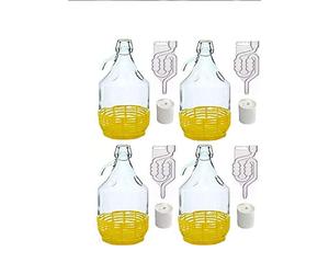 BDP5D Fermentation Balloon + Stopper + Fermentation Tube + Clip Cap Set of 4