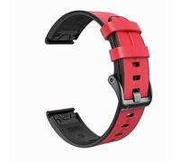 BDPRZGHGL 22/26Mm Quickfit Smart Watch Strap for Fenix 7 7X 6 6X Pro 5X 5 Plus 3Hr 935 945 Genuine Leather Band Silicone Wristband Correa/Silicone Orange/D2 Mk2I Enduro