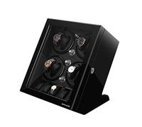 BDPRZGHGL Automatic Watch Winder Box 5 Rotation Modes with Piano Lacquer Floor Wood Storage Showcase