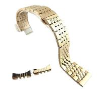 BDPRZGHGL watch straps 12 14 16 17 18 19 20 21 22 24mm Full Stainless Steel Strap Flat Head/Elbow Dual Purpose Butterfly Clasp With Tool
