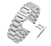 BDPRZGHGL watch straps 14 16 18 19 20 21 22 24mm Stainless Steel Strap Metal Flat/Curved End Bracelet Accessories