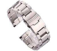 BDPRZGHGL watch straps 18 19 20 21 22 23 24mm Quick Release Stainless Steel Strap Folding Buckle For Women Men Universal Band