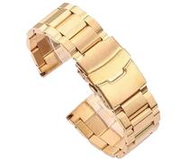 BDPRZGHGL watch straps 18 19 20 21 22 23 24mm Quick Release Stainless Steel Strap Folding Buckle For Women Men Universal Band