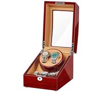 BDPRZGHGL Watch Winder Box 2+3 Automatic Watche Winder Adapter and Battery Powered Wooden Piano Finish Quiet Motor It's so Kind of You