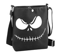 BDPWSS Jack Face Crossbody Bag Pumpkin King Gifts Nightmare Tour Merchandise Horror Movie Lover Gifts For Fans, Black Smile Cbag