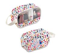 BDPWSS Mary Movie Makeup Bag In Every Job That Must Be Done There Is An Element Of Fun Travel Pouch Umbrella Fans Gift, In Every Job MB, Waterproof