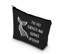 BDPWSS Mermaid Gift Beach Lover Makeup Bag - I've Got Gadgets And Gizmos Aplenty Summer Vacation Beach Themed Gift, Got gadgets BL, Waterproof