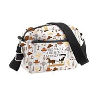 BDPWSS Oklahoma Musical Inspired Gift Oh What A Beautiful Mornin' Crossbody Bag Oklahoma Musical Fan Gift Musical Lover Gifts, Beautiful Mornin Cb