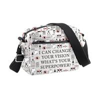 BDPWSS Optometry Crossbody bag Optometrist Graduation Gift Eye Doctor Vision Gifts I Can Change Your Vision Eye Surgeon Gift, Can Your Vision Cb