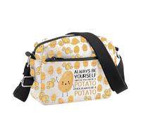 BDPWSS Potato Gift For Potato Lover Gift Always Be Yourself Unless You Can Be A Potato Crossbody Bag Food Lover Farmer Gift, Always Potato Cb