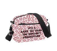 BDPWSS Singer Crossbody Bag Music Album Lover Gift Singer Concert Shoulder Bag Music Lover Tour Merchandise Singer Fans Gifts, Sabr Thing Cb
