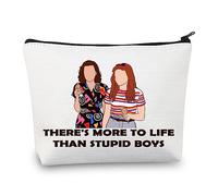 BDPWSS Stranger Merchandise Makeup Bag There's More To Life Than Stupid Boys Stranger Merchandise Gift Scary Movie Fan Gift, Stupid Boys, Waterproof