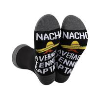 BDPWSS Tennis Captain Socks Best Tennis Captain Ever Novelty Socks Nacho Average Tennis Captain Gift Tennis Player Coach Gift, Tennis Captain, One Size