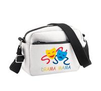 BDPWSS Theater Crossbody Bags For Actors Actress Gift Comedy Tragedy Mask Gift Theatre Drama Gift Drama Mama Messenger bag, Drama Mama Cb
