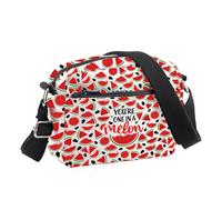 BDPWSS Watermelon Love Gift You Are One In A Melon Watermelon Themed Gift Fruit Lover Crossbody Bag Summer Lover Gift, One in Melon Cb