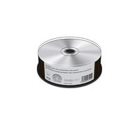BDR 25GB 6X Write Speed, Silver, Blank/Blank Fully Metallised, 25 Piece Cake Box