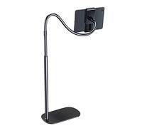 BDSDFSA Tablet floor stand, Height Adjustable,Gooseneck Holder 4-10.9" Device(1.8m Height)
