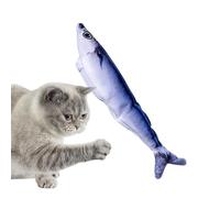 BDSHGRDH cat toys， Fish Cat Toy Interactive Automatic Electric Enrichment for Boredom Relief Exercise Play(Sauce)